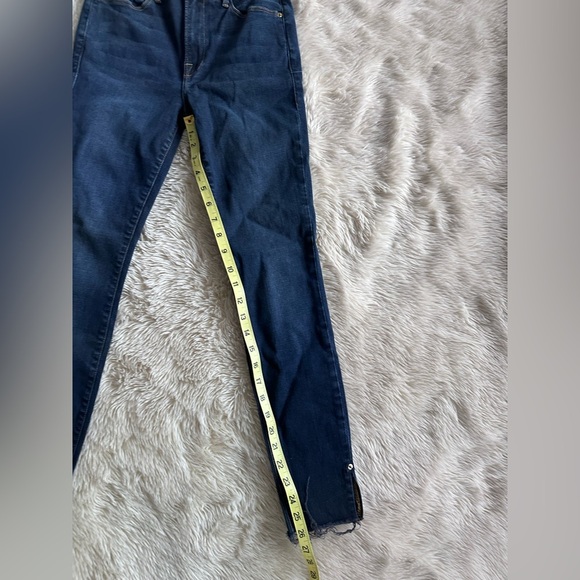Frame Denim Revolve Le High Skinny Jeans Raw Edge Hem
Ankle Slit Fonda Size 27 - Picture 8 of 13
